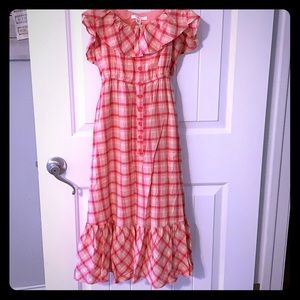 Urban outfitters plaid dress